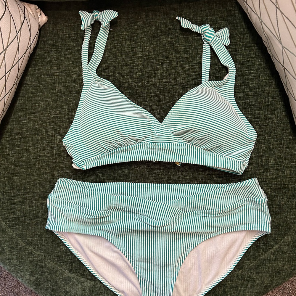 Ralph Lauren, two piece swimsuit, size 12